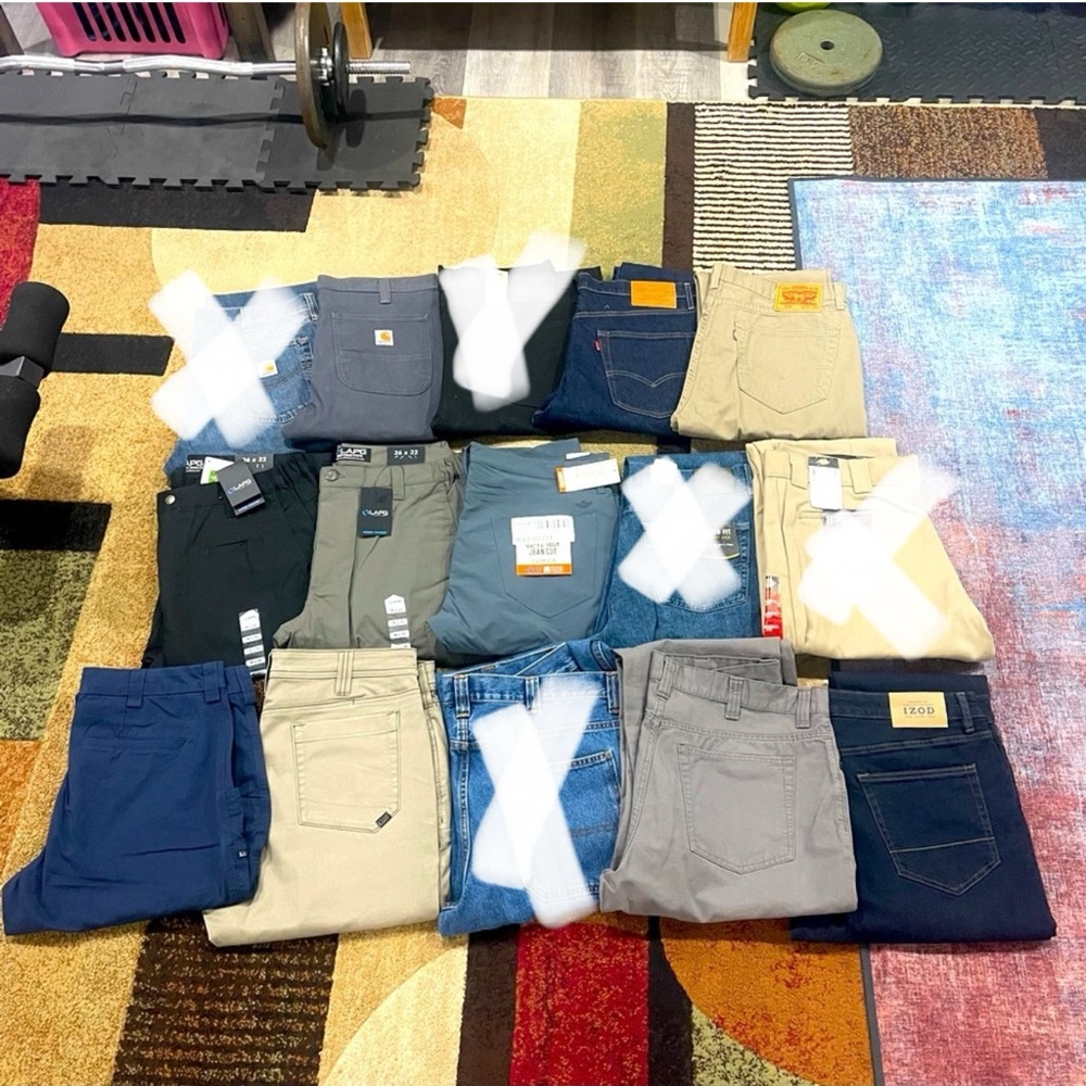 RESERVED 36" Pants (x10)